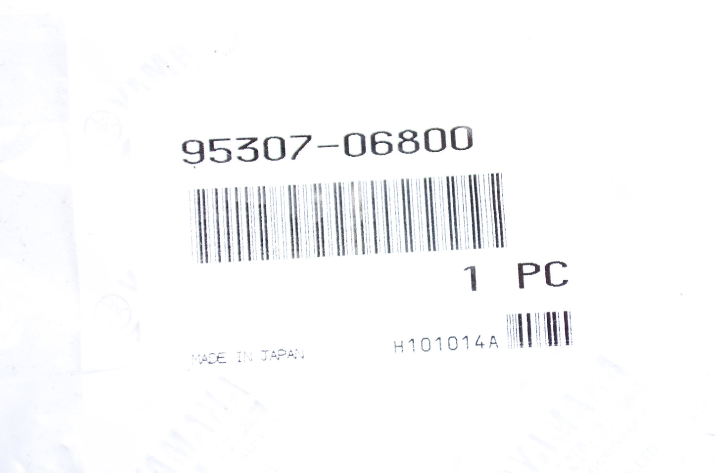 OEM Yamaha 95307-06800-00 Nut (4MY) NOS