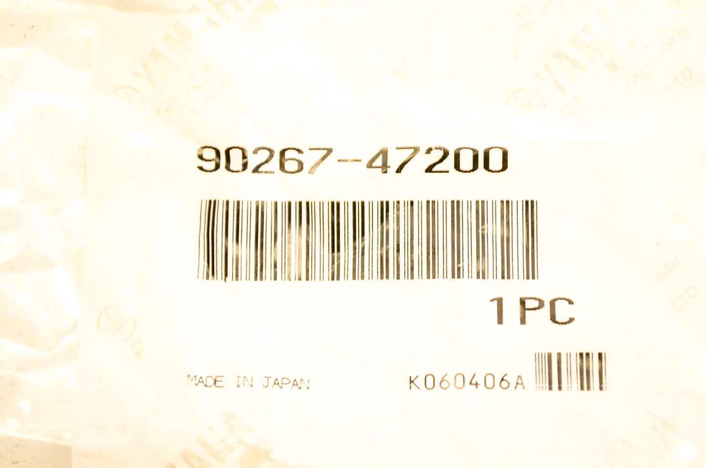 OEM Yamaha 90267-47200-00 Blind Rivet Qty 2 NOS