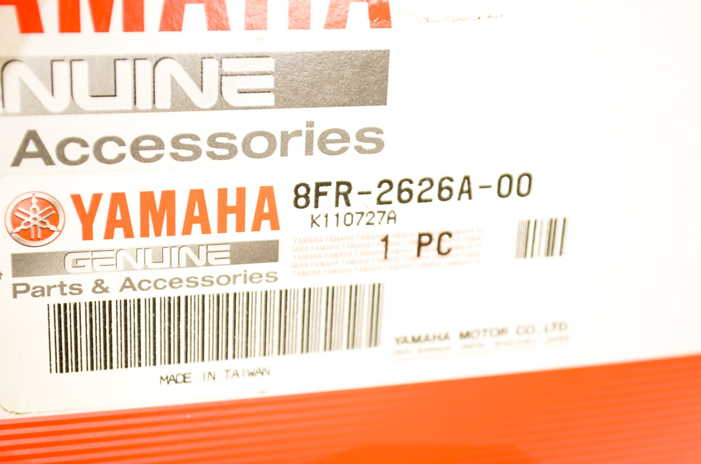 OEM Yamaha 8FR-2626A-00-00 Grip Warmer NOS
