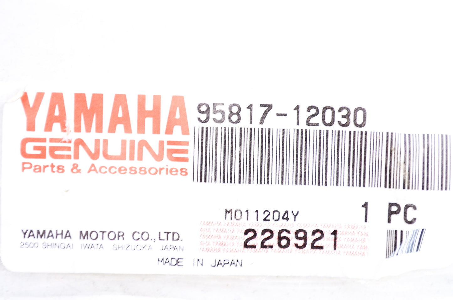 Flange Bolt NOS