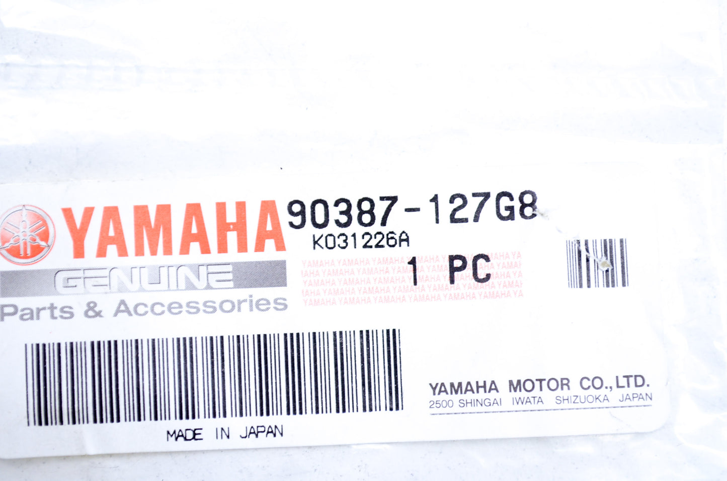 OEM Yamaha 90387-127G8-00 Collar NOS