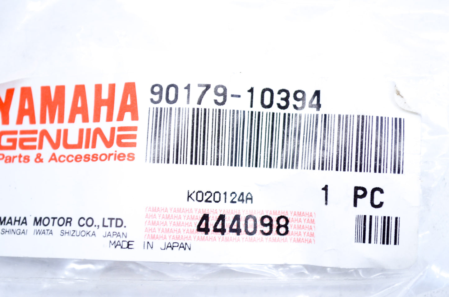 OEM Yamaha 90179-10394-00 Special Shape Nut Qty 2 NOS