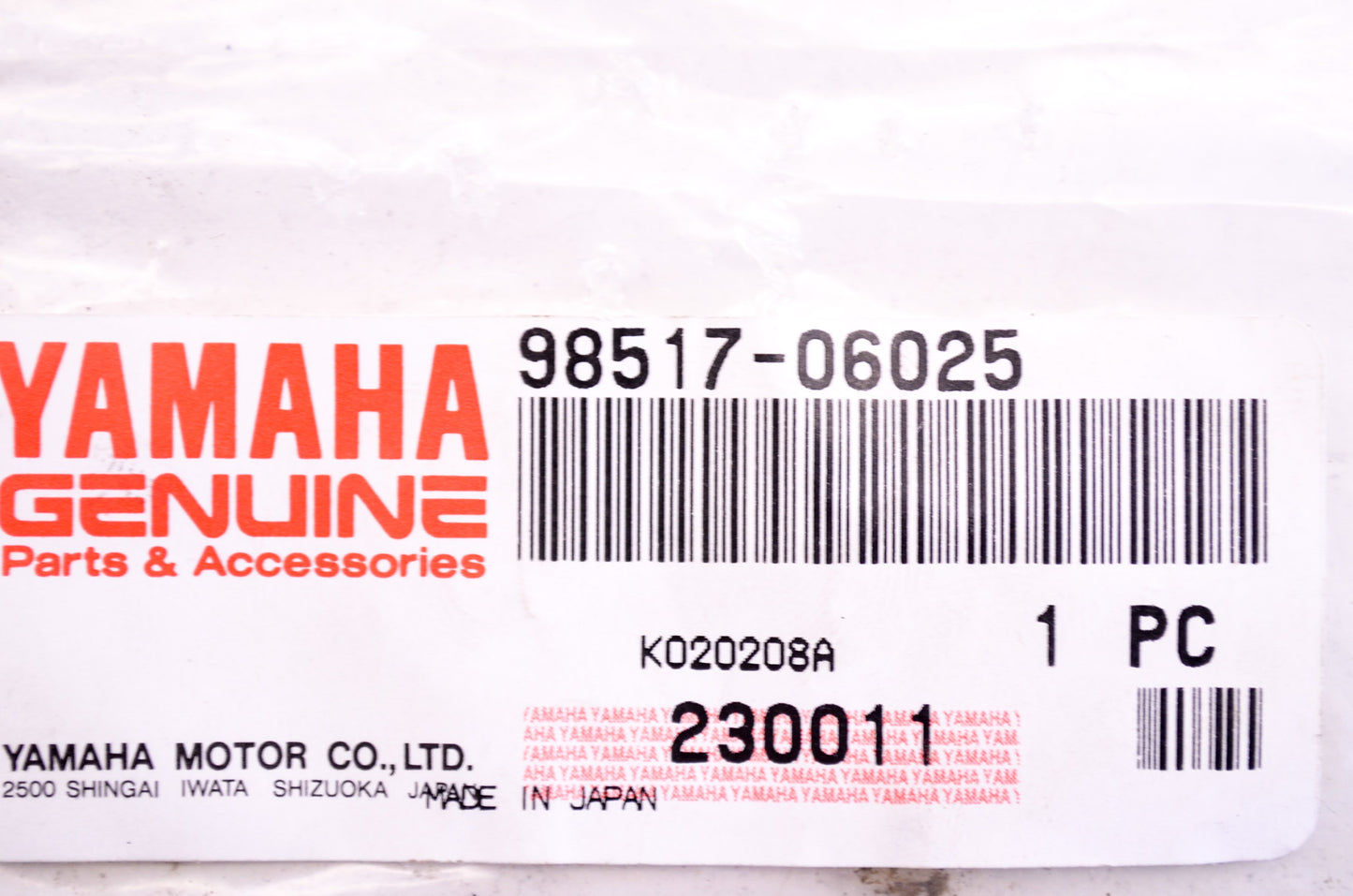 Pan Head Screw NOS