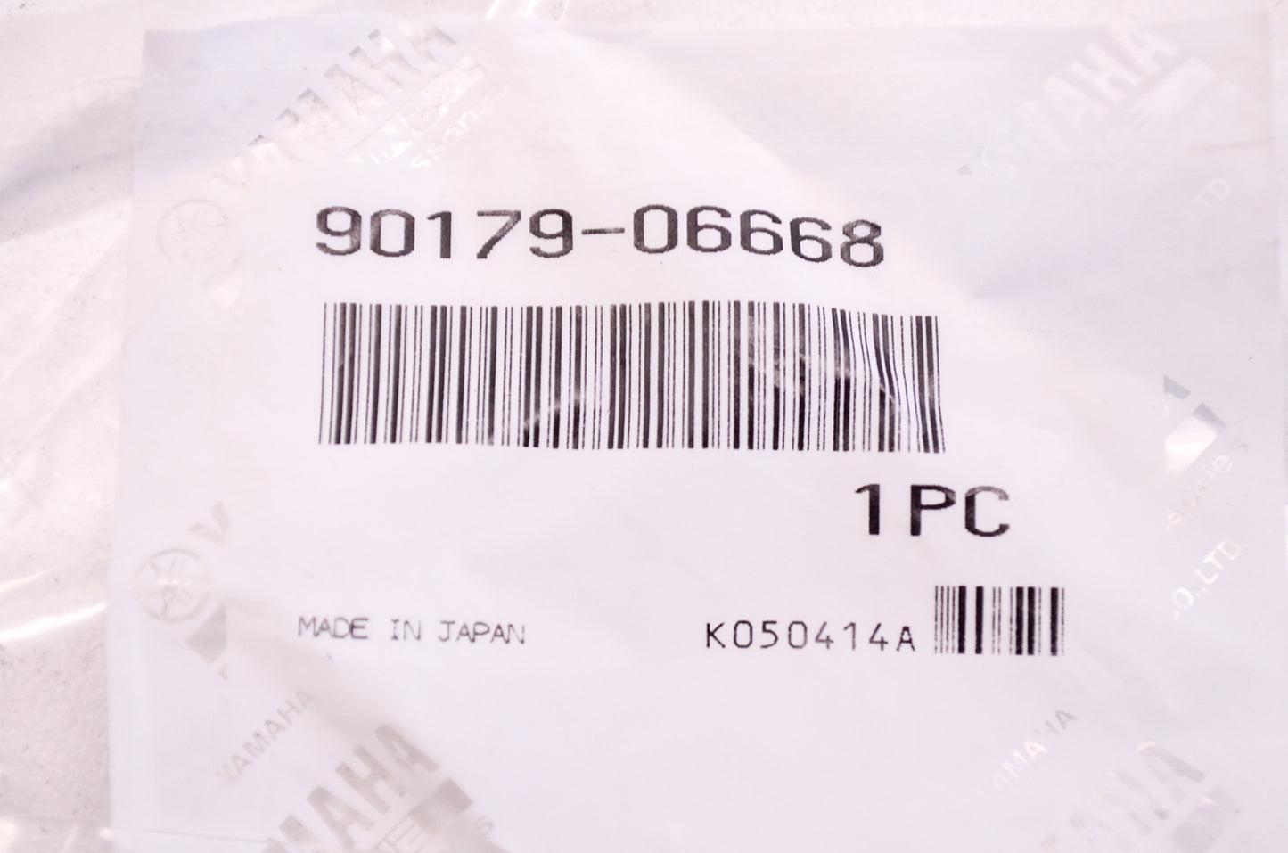 New OEM Yamaha 90179-06668-00 Nut NOS