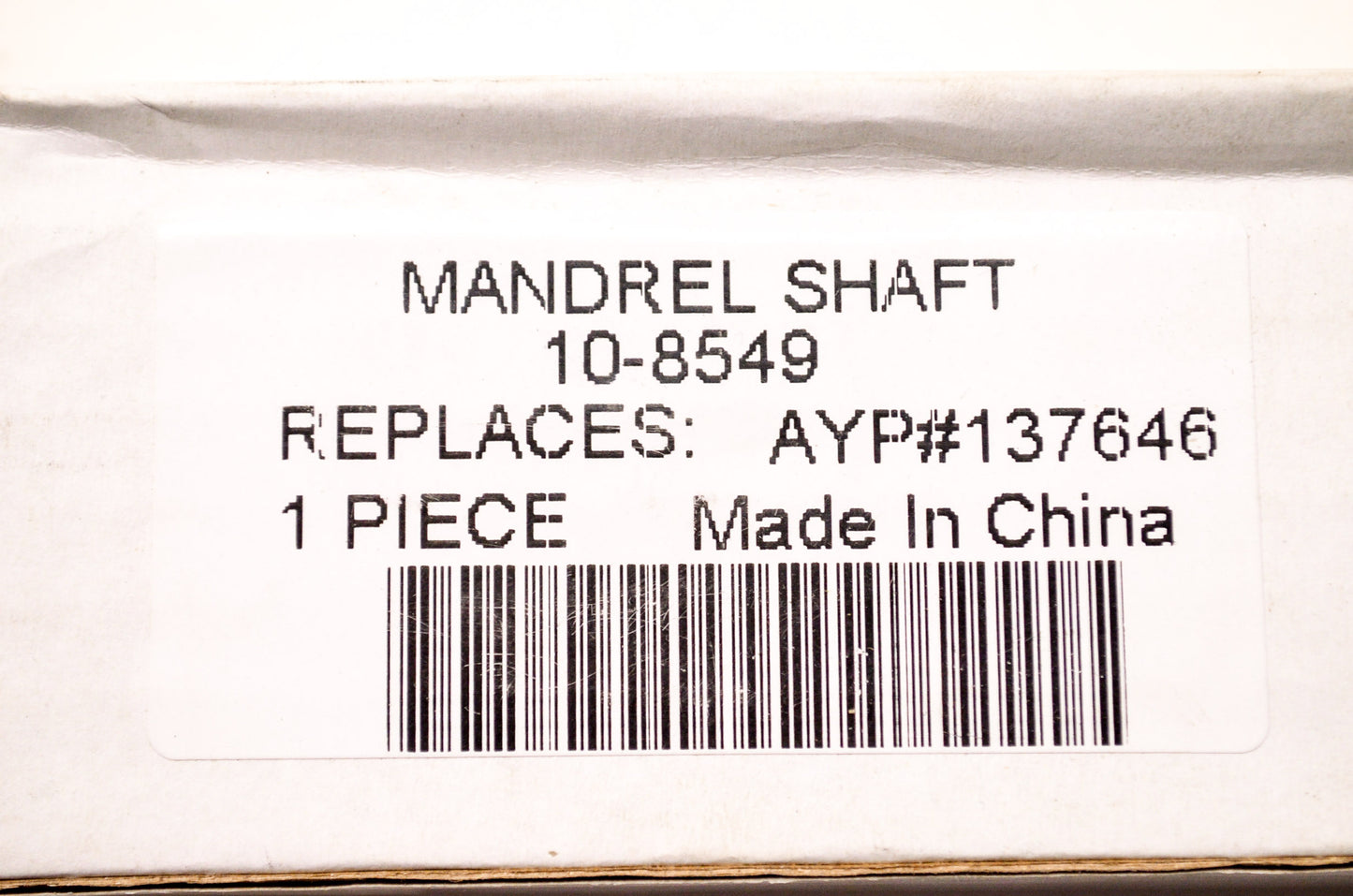 New Rotary Mandrel Shaft Assembly AYP NOS