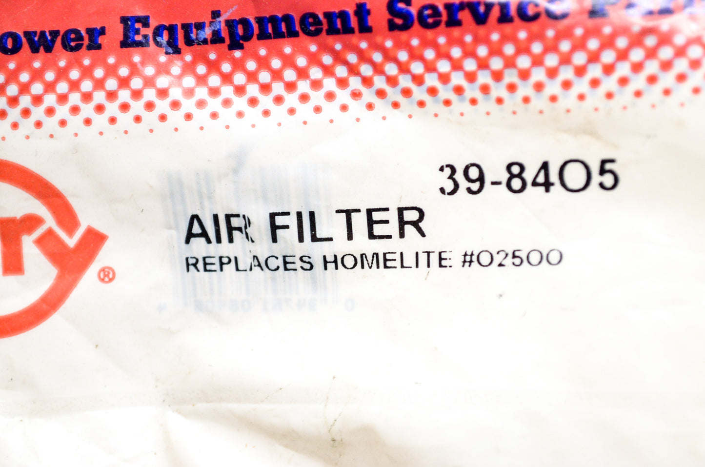 New Rotary Foam Air Filter Homelite NOS