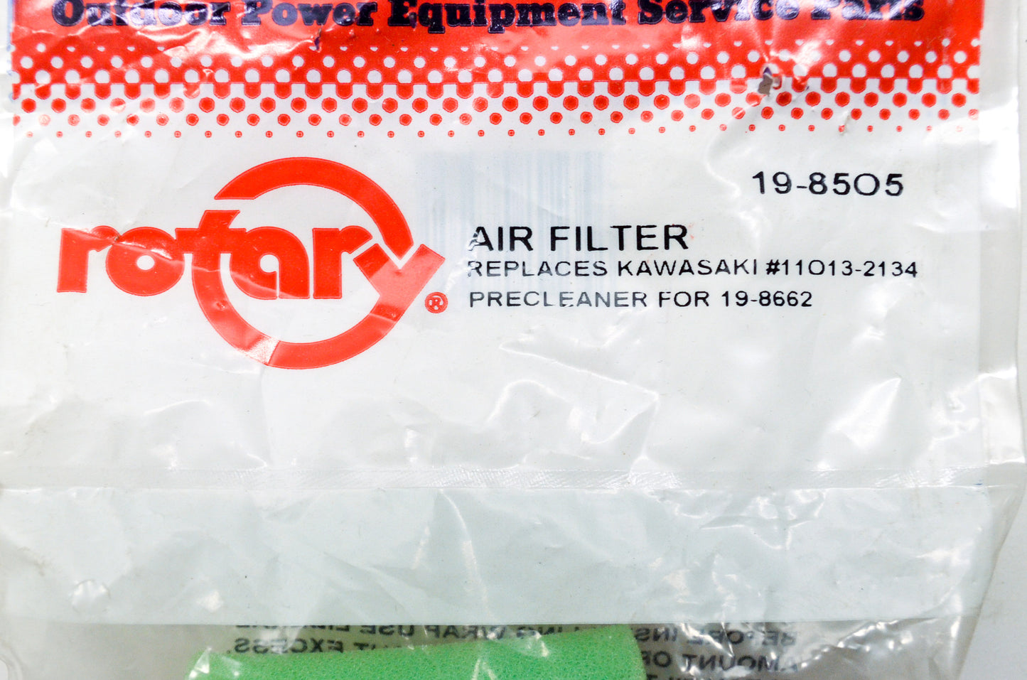 New Rotary Foam Air Filter Kawasaki Precleaner for 19-8662 NOS