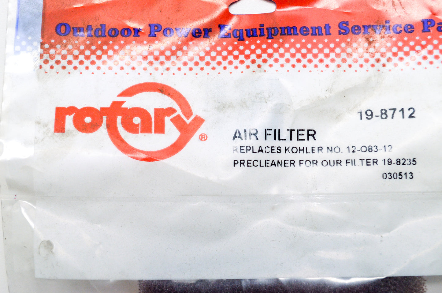 New Rotary Foam Air Filter Kohler Precleaner for 19-8235 NOS