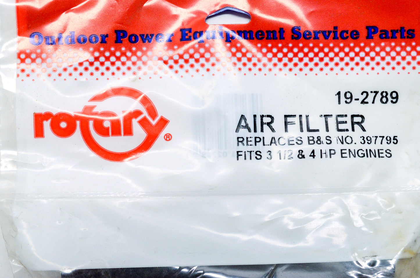 New Rotary Air Filter 3-1/2 & 4 HP Engines NOS