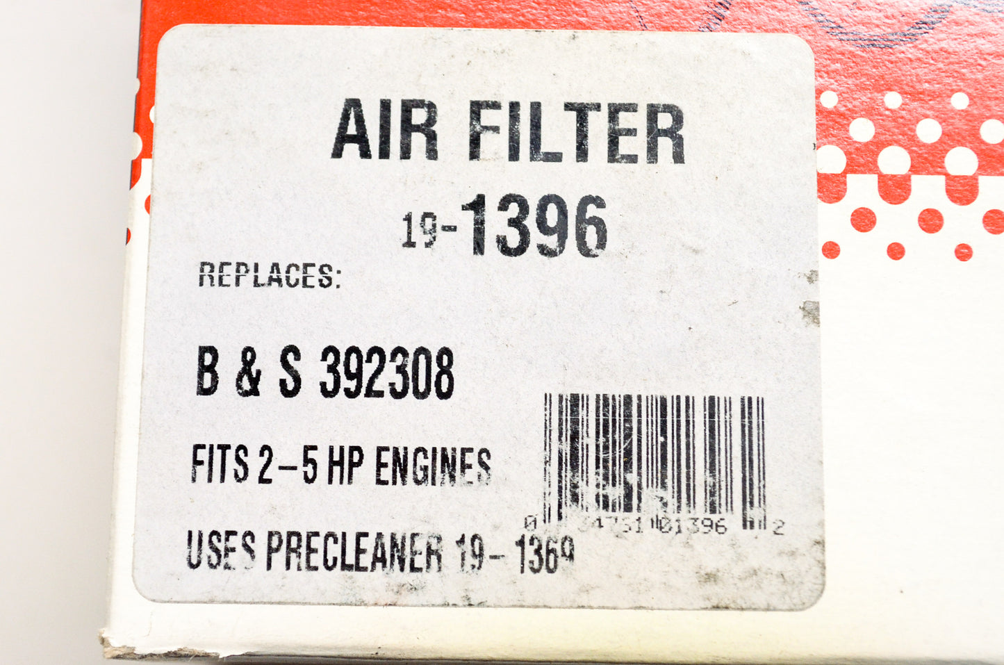New Rotary Air Filter 2 - 5 HP Engines NOS