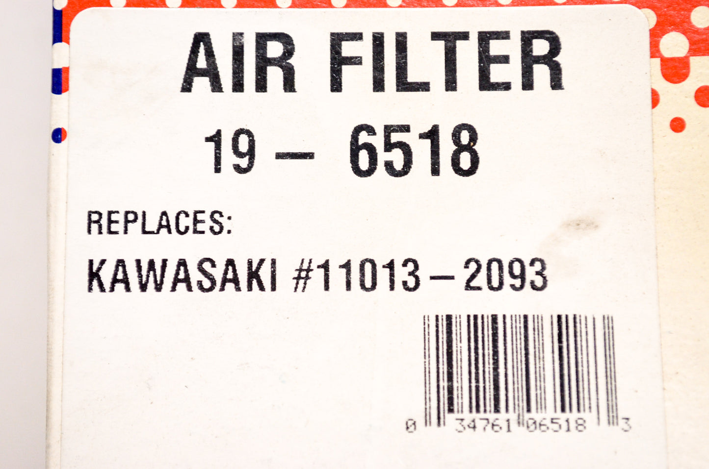New Rotary Air Filter Kawasaki NOS