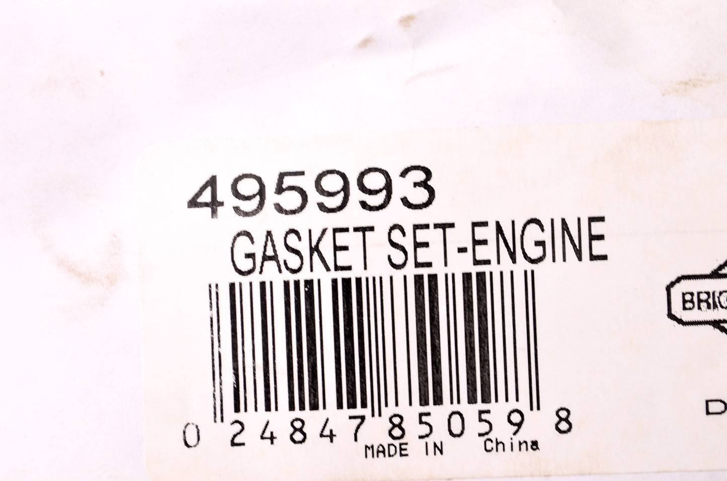 New Briggs & Stratton Engine Gasket Kit NOS