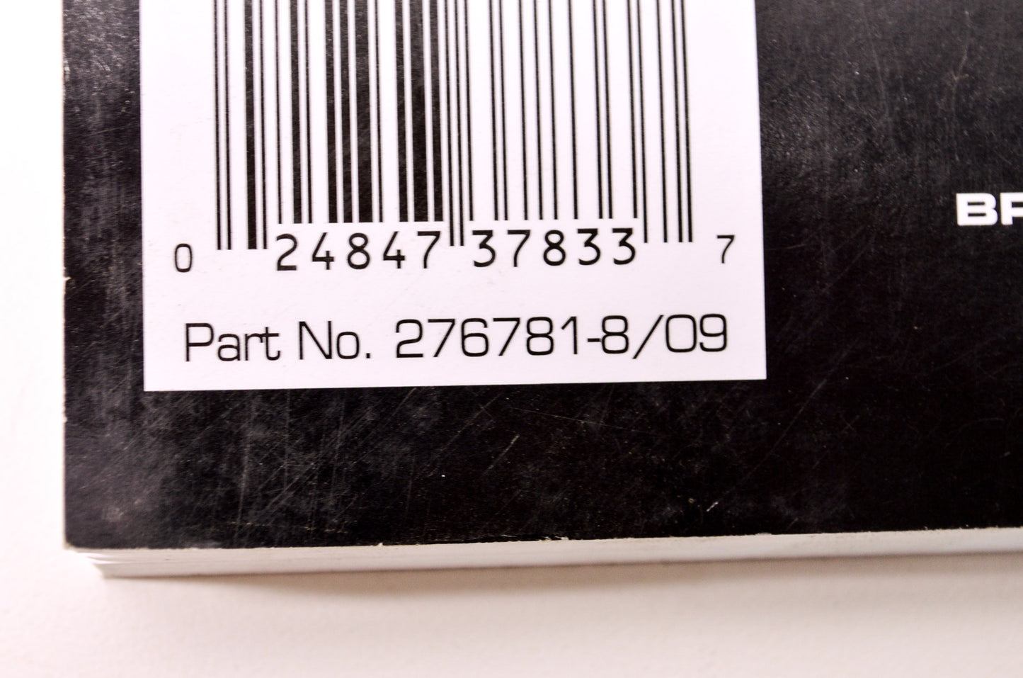 New Briggs & Stratton Single Cylinder OHV Air-Cooled Engine Manual NOS