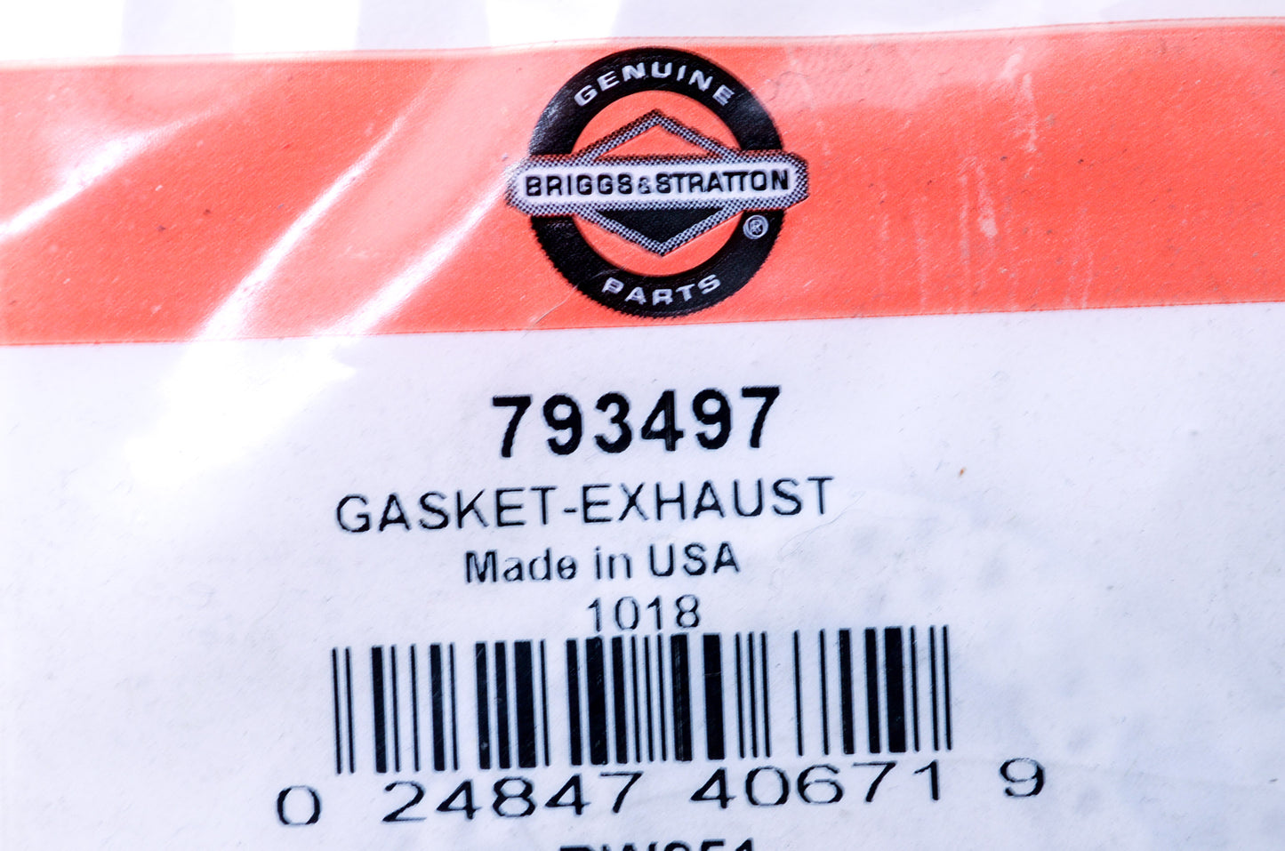 New Briggs & Stratton Exhaust Gasket NOS
