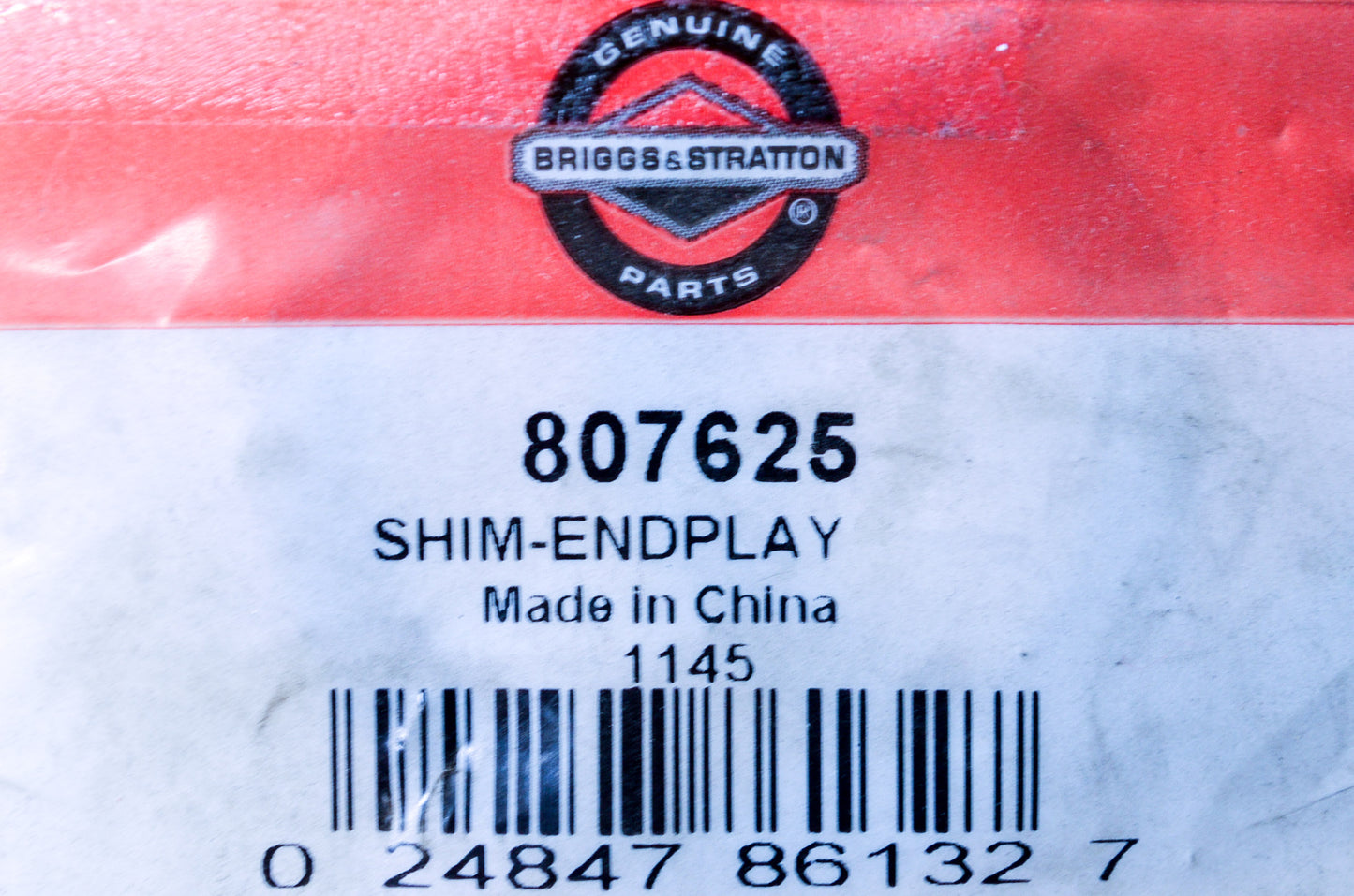 New Briggs & Stratton Endplay Shim Kit NOS