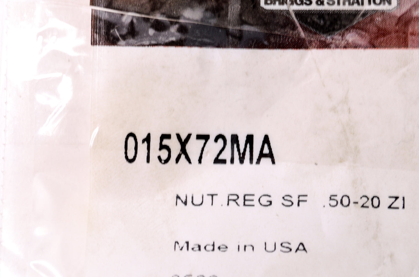 OEM Briggs & Stratton 015X72MA Nut .5-20 NOS