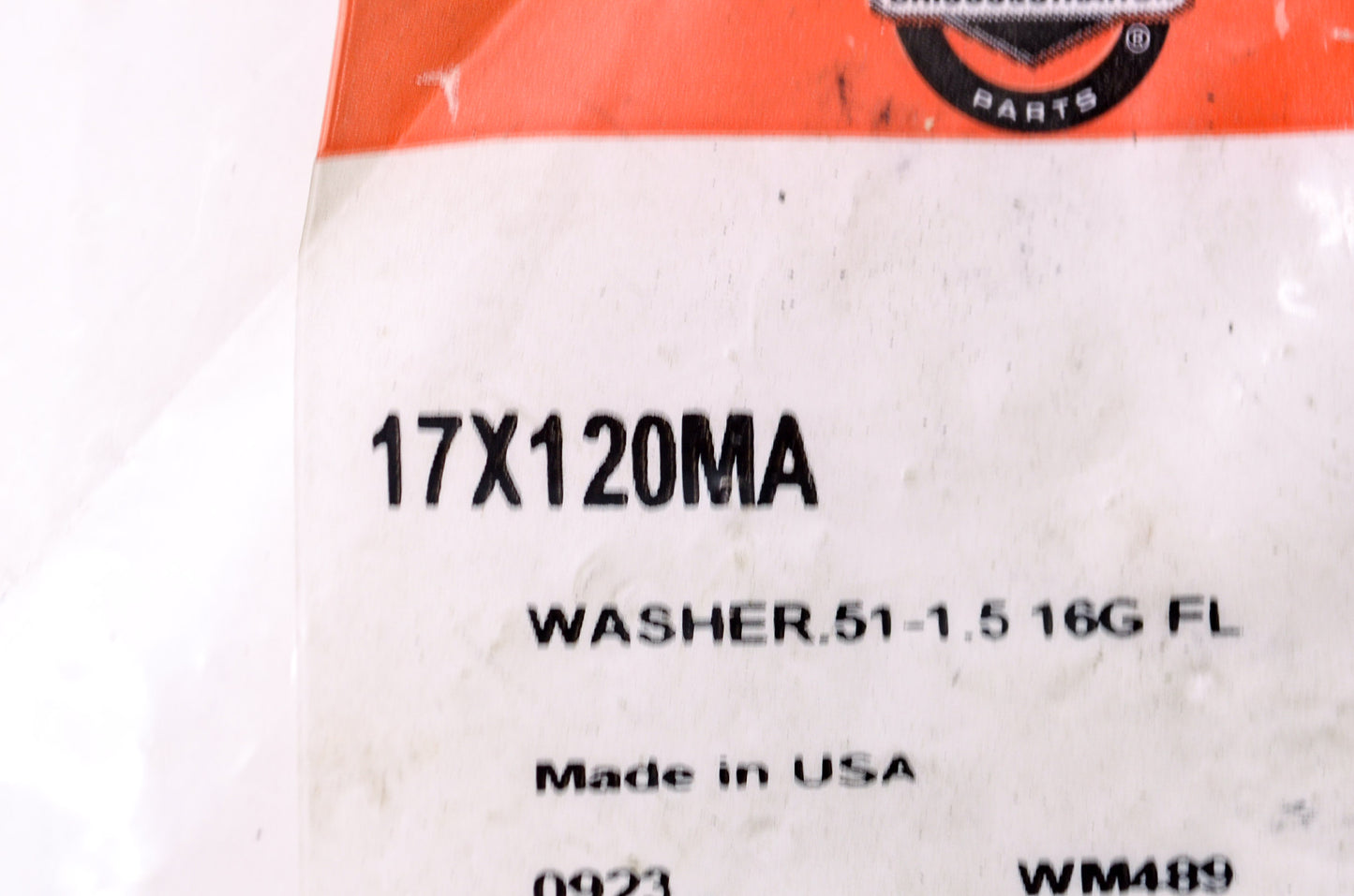 OEM Briggs & Stratton 17X120MA Washer .51-1.5 NOS