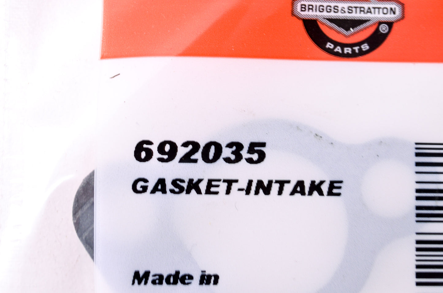 New Briggs & Stratton 692035 Intake Gaskets QTY 2 NOS