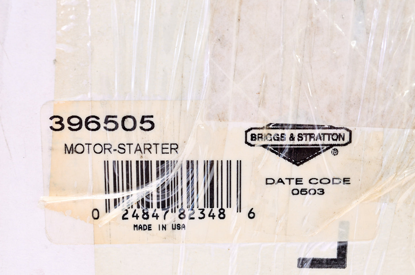 New Briggs & Stratton Starter Motor NOS