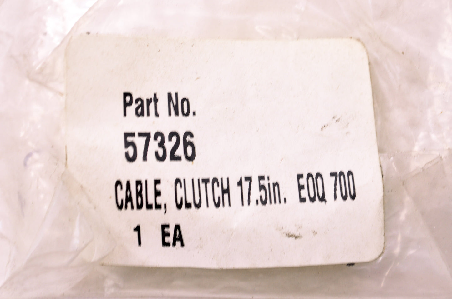 Murray 57326 Clutch Cable 17.5in NOS