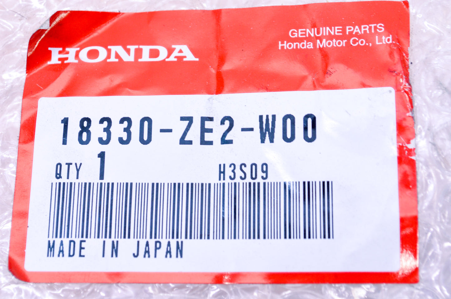 New OEM Honda Exhaust Pipe NOS