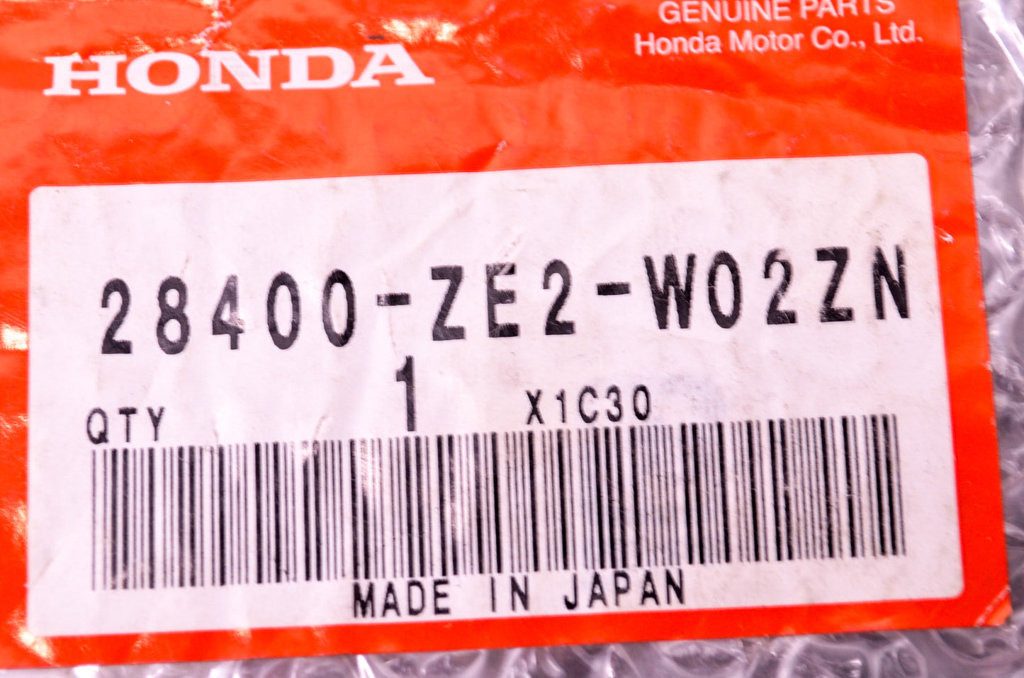 OEM Honda 28400-ZE2-W02ZN Starter Assembly *R280* NOS