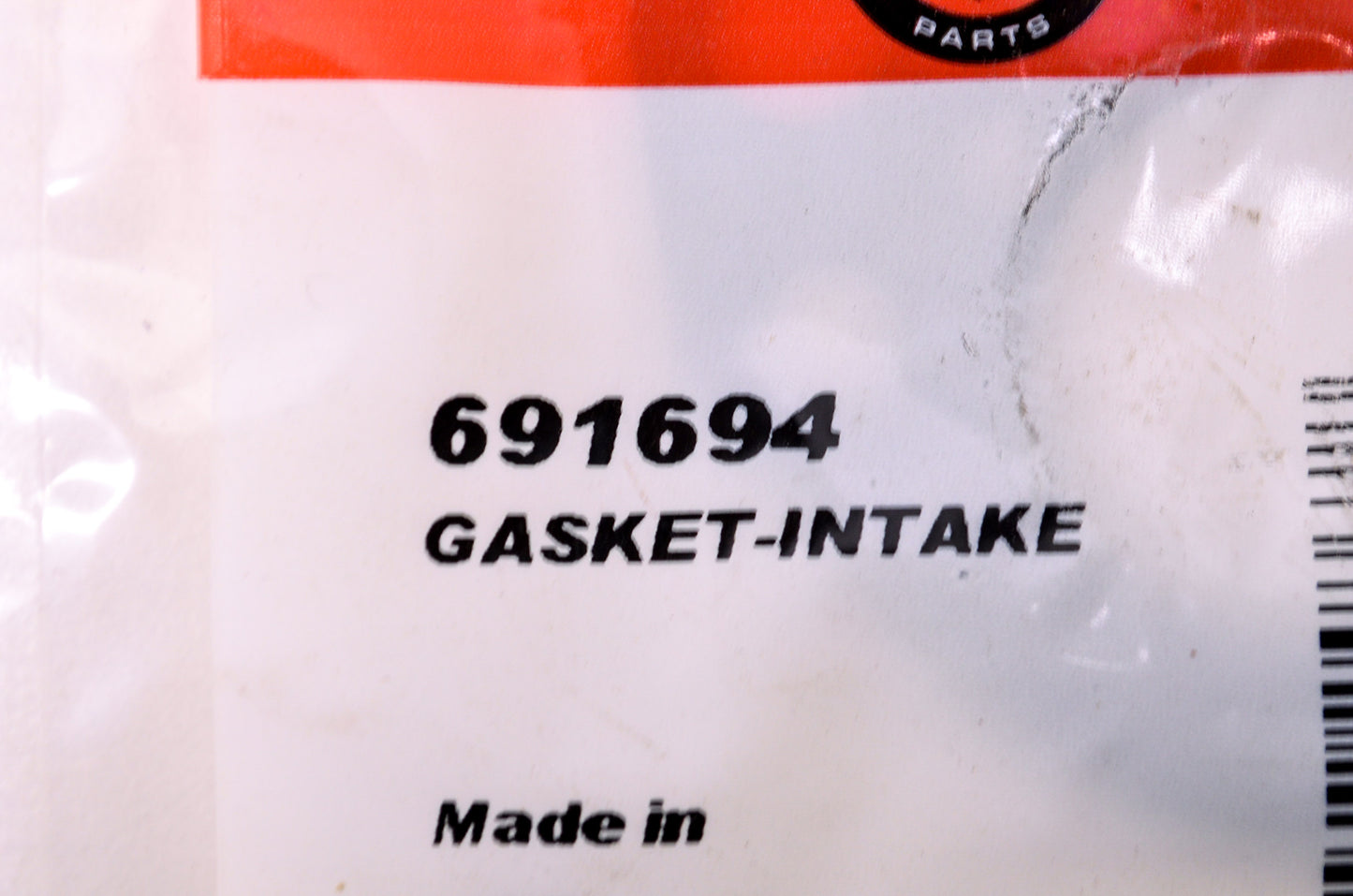 OEM Briggs & Stratton 691694 Intake Gasket NOS