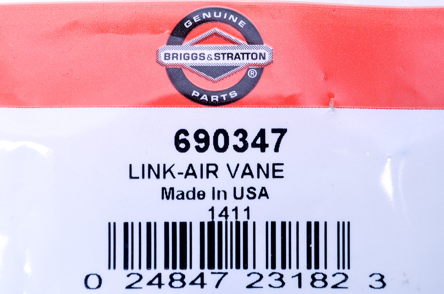 New Briggs & Stratton 690347 Air Vane Link NOS