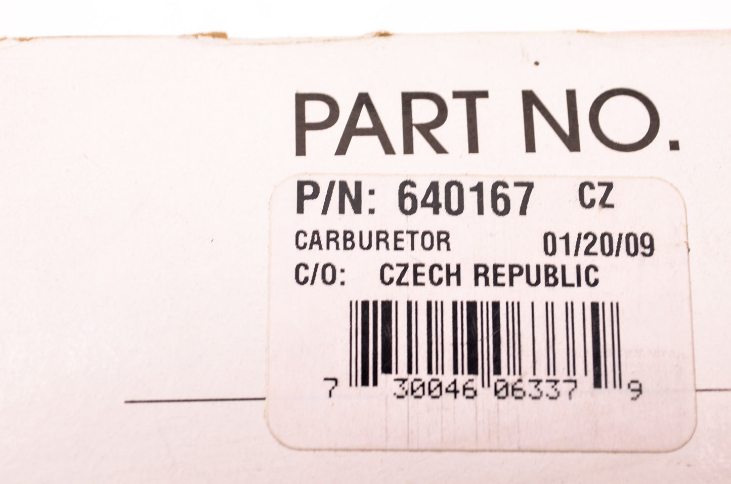 New Tecumseh Carburetor NOS