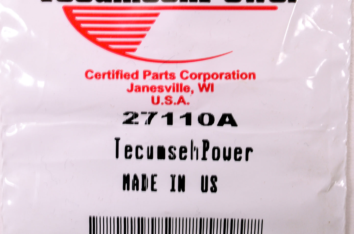 New Tecumseh 27110A Float Bowl Nut Washer NOS