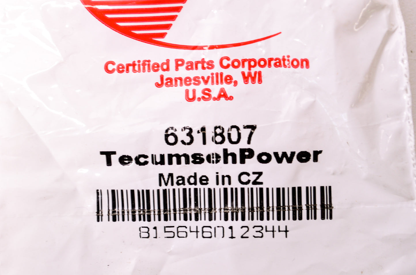 New Tecumseh 631807 Fuel Inlet NOS