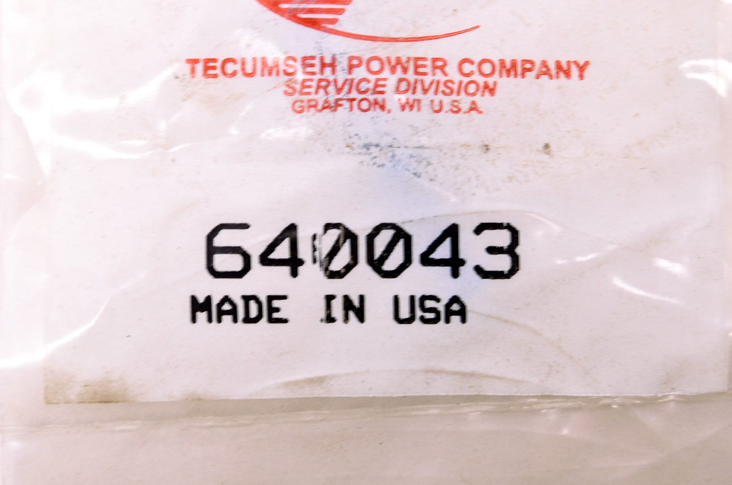 New Tecumseh Main Nozzle Tube NOS