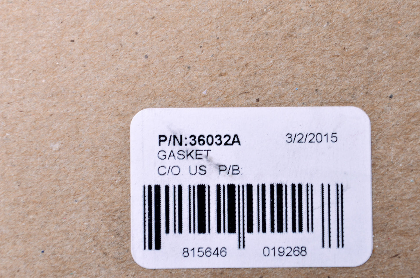 New Tecumseh 36032A Mounting Flange Gasket NOS