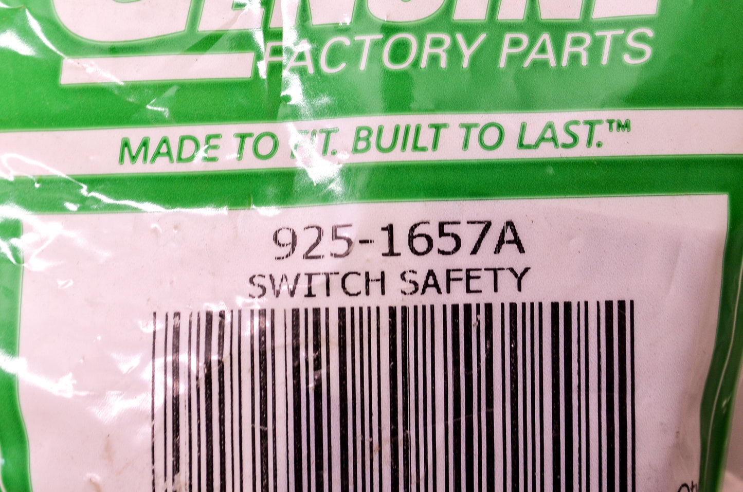 New MTD 925-1657A Safety Switch NOS
