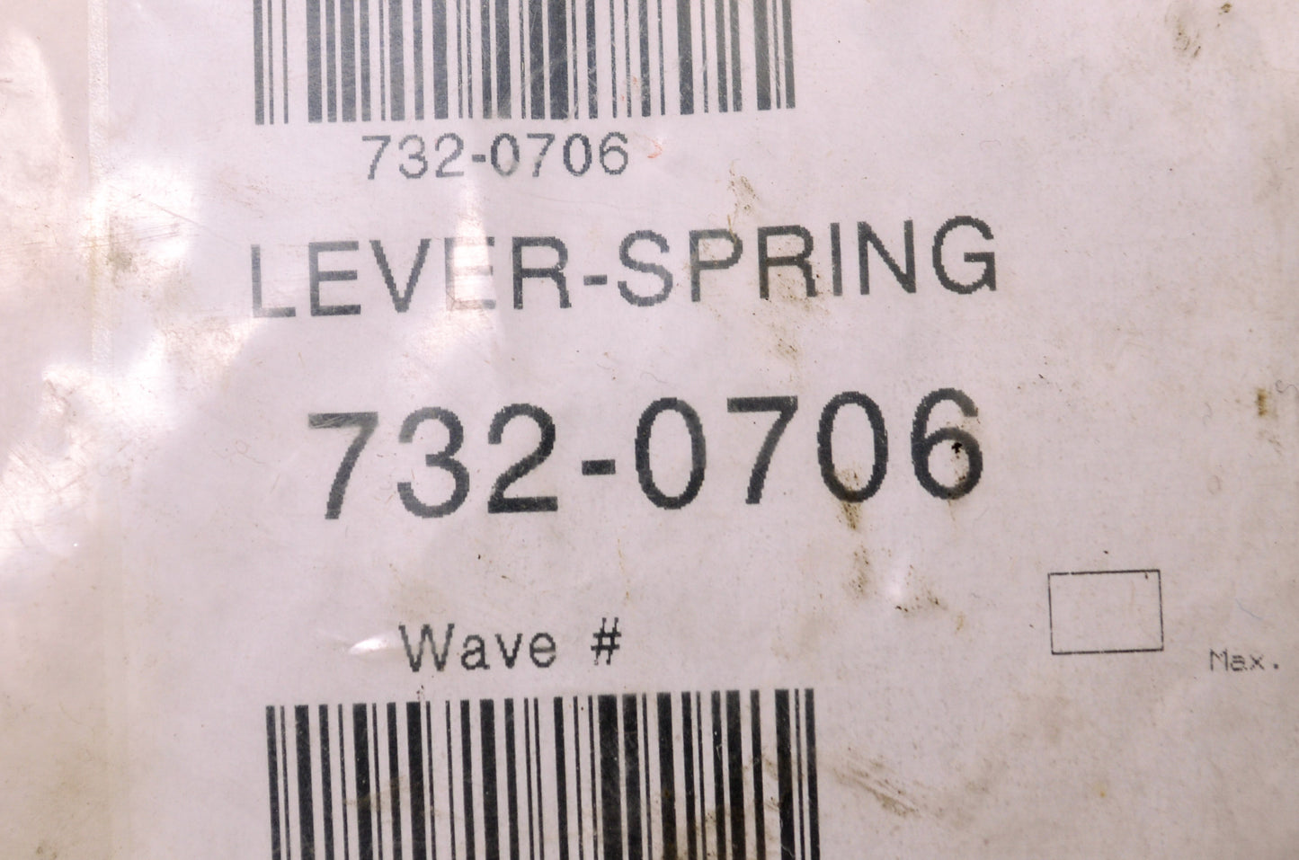 New MTD Spring Lever NOS