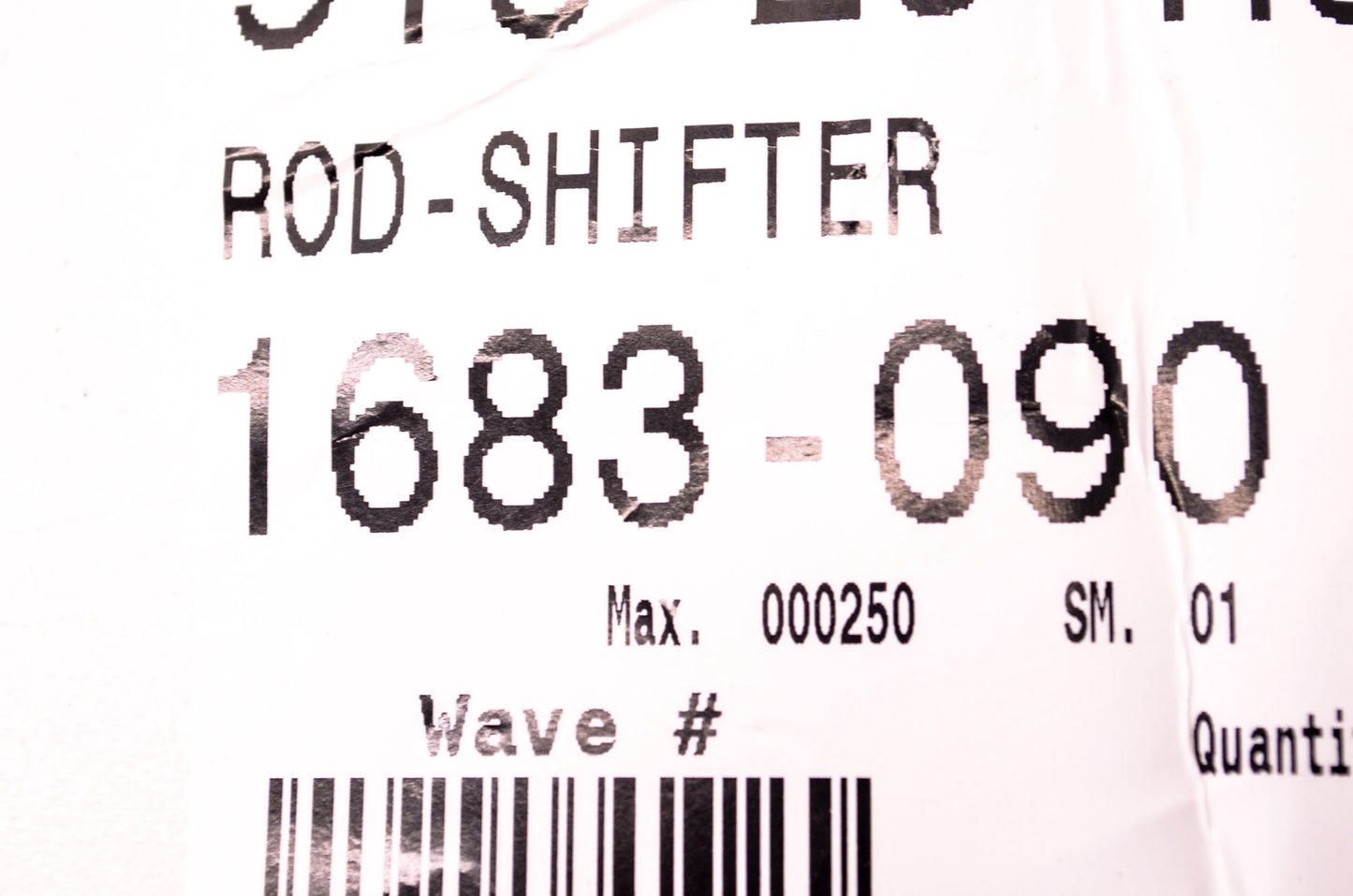 MTD 1683-090 Shifter Rod NOS