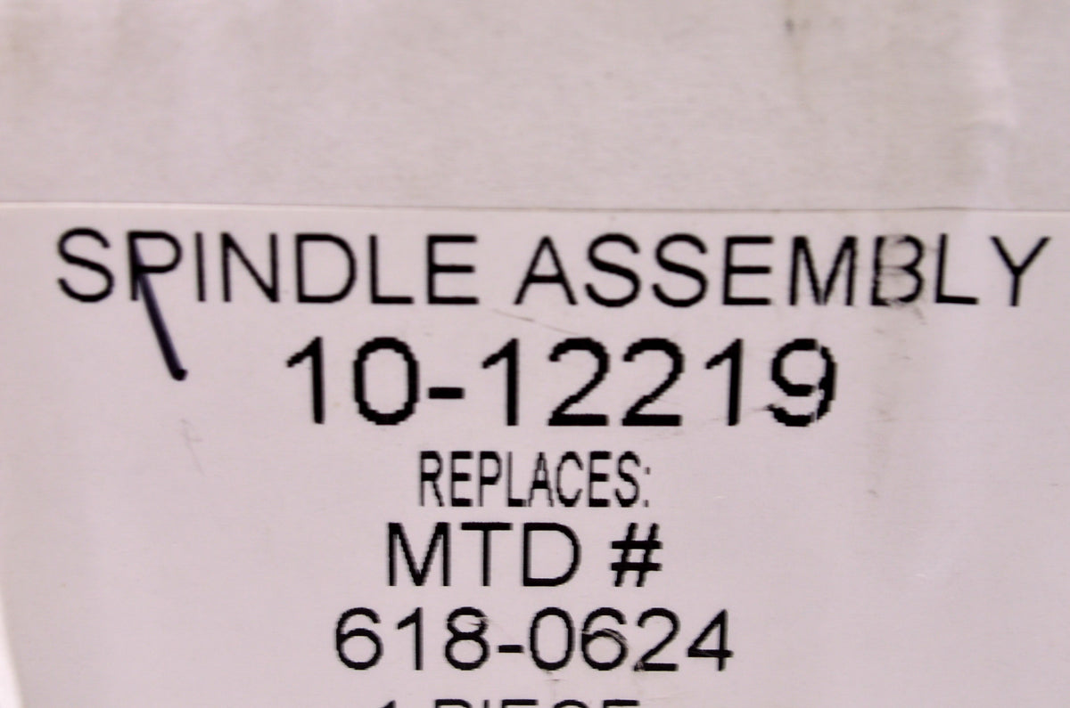 Rotary 10-12219, 618-0624 Spindle Assembly NOS
