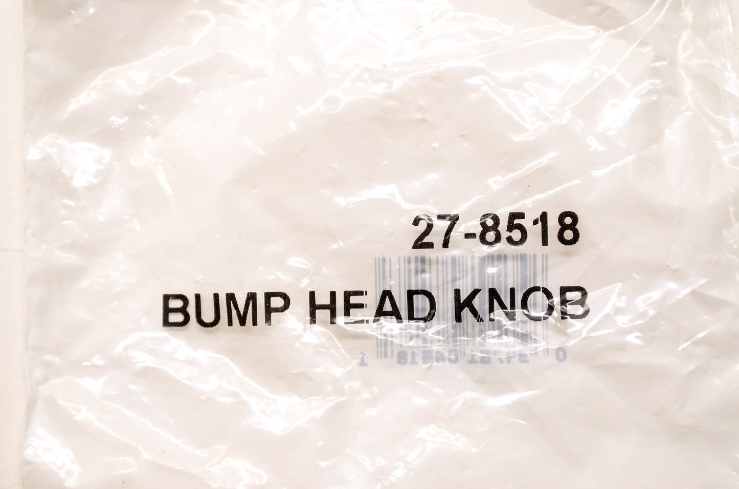 Rotary 27-8518, 8518 Bump Head Knob Assembly Black NOS