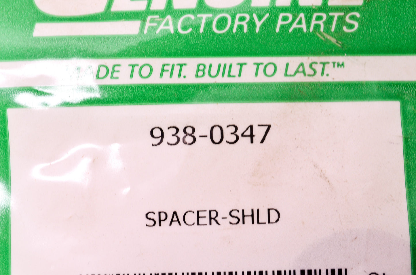New MTD Shield Spacer NOS