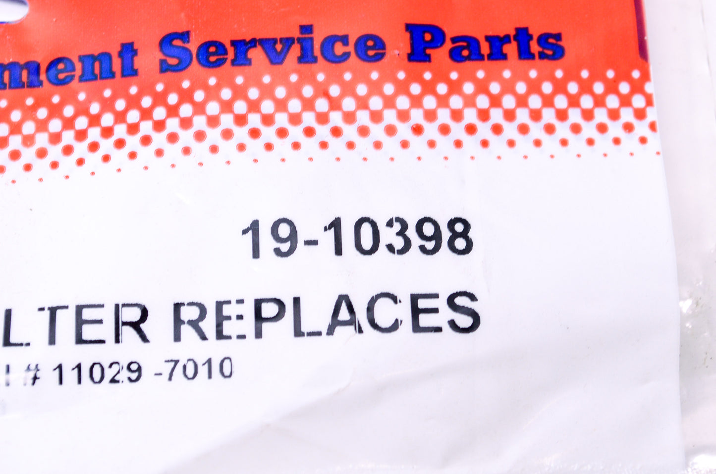 Rotary 19-10398, 11029-7010 Air Filter NOS