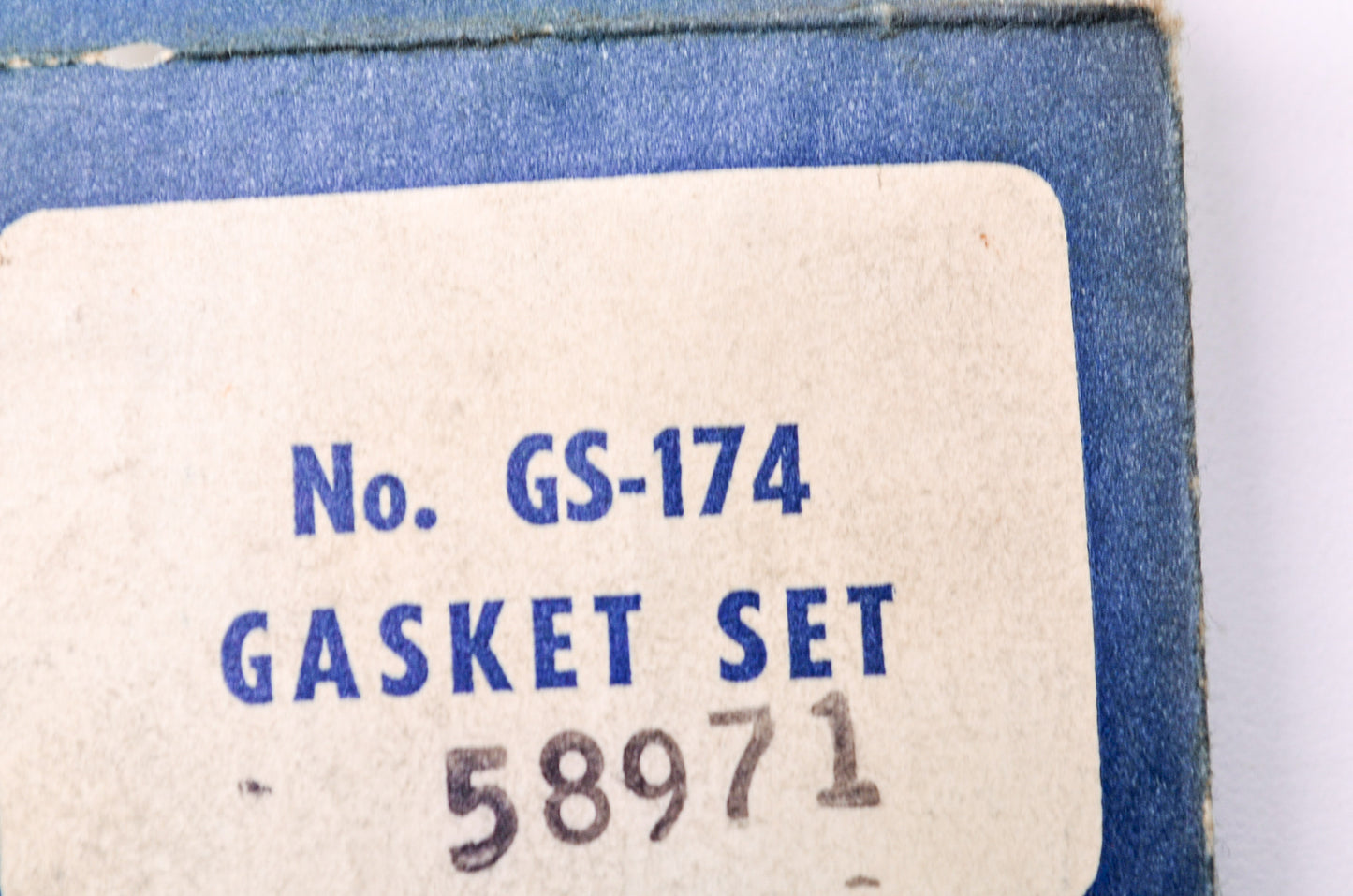 Tillotson GS-174, 58971 Gasket Kit NOS