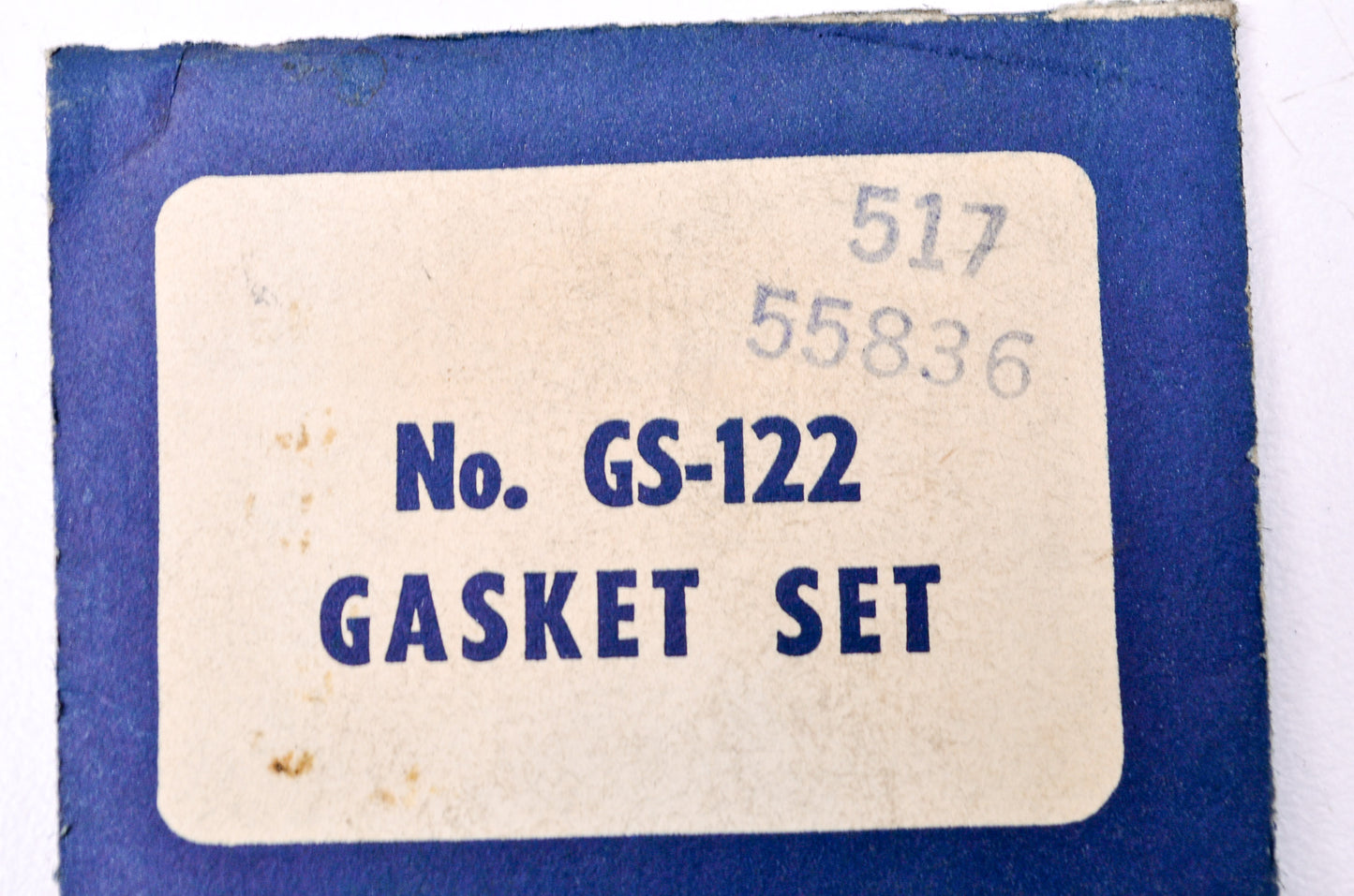 Tillotson GS-122 Gasket Kit NOS