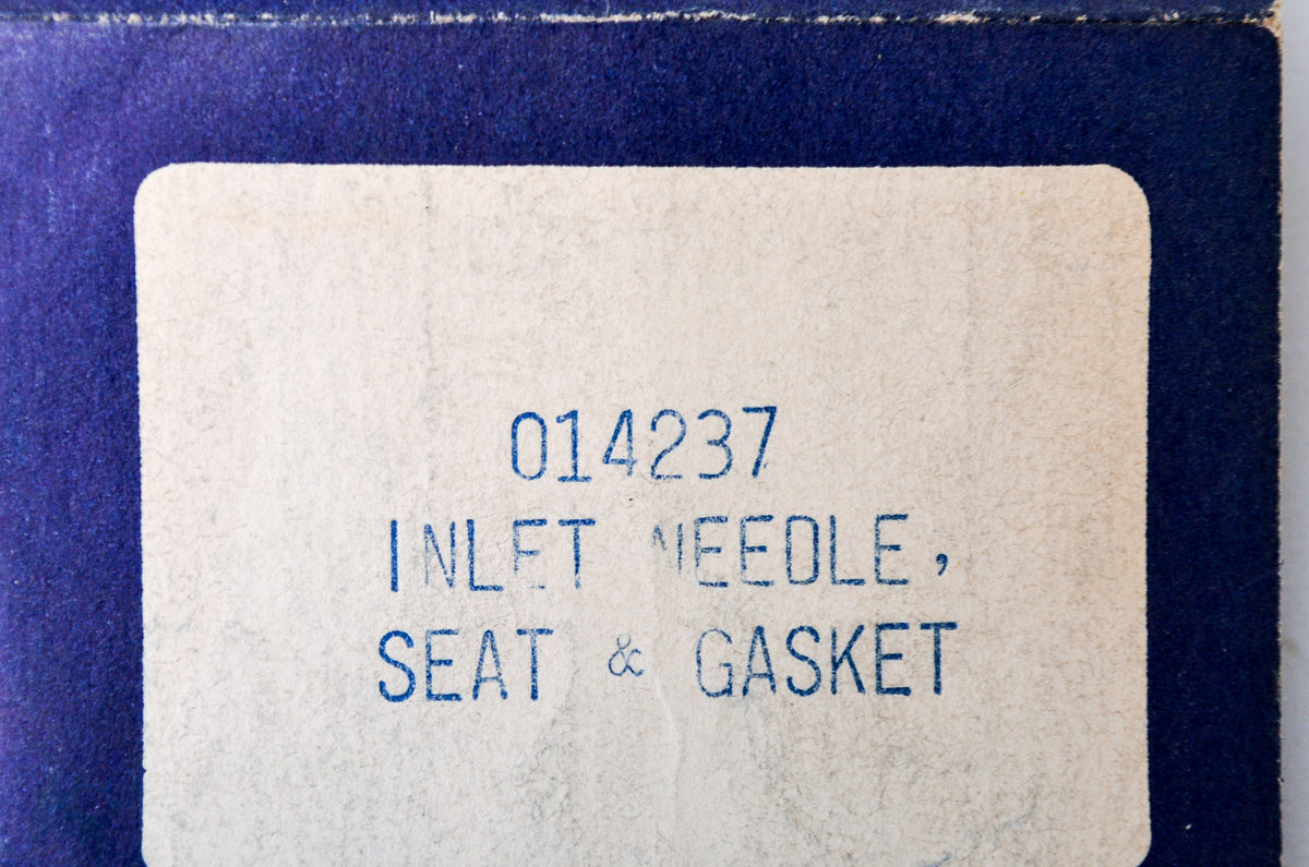 Tillotson 014237 Inlet Needle Seat & Gasket Kit NOS