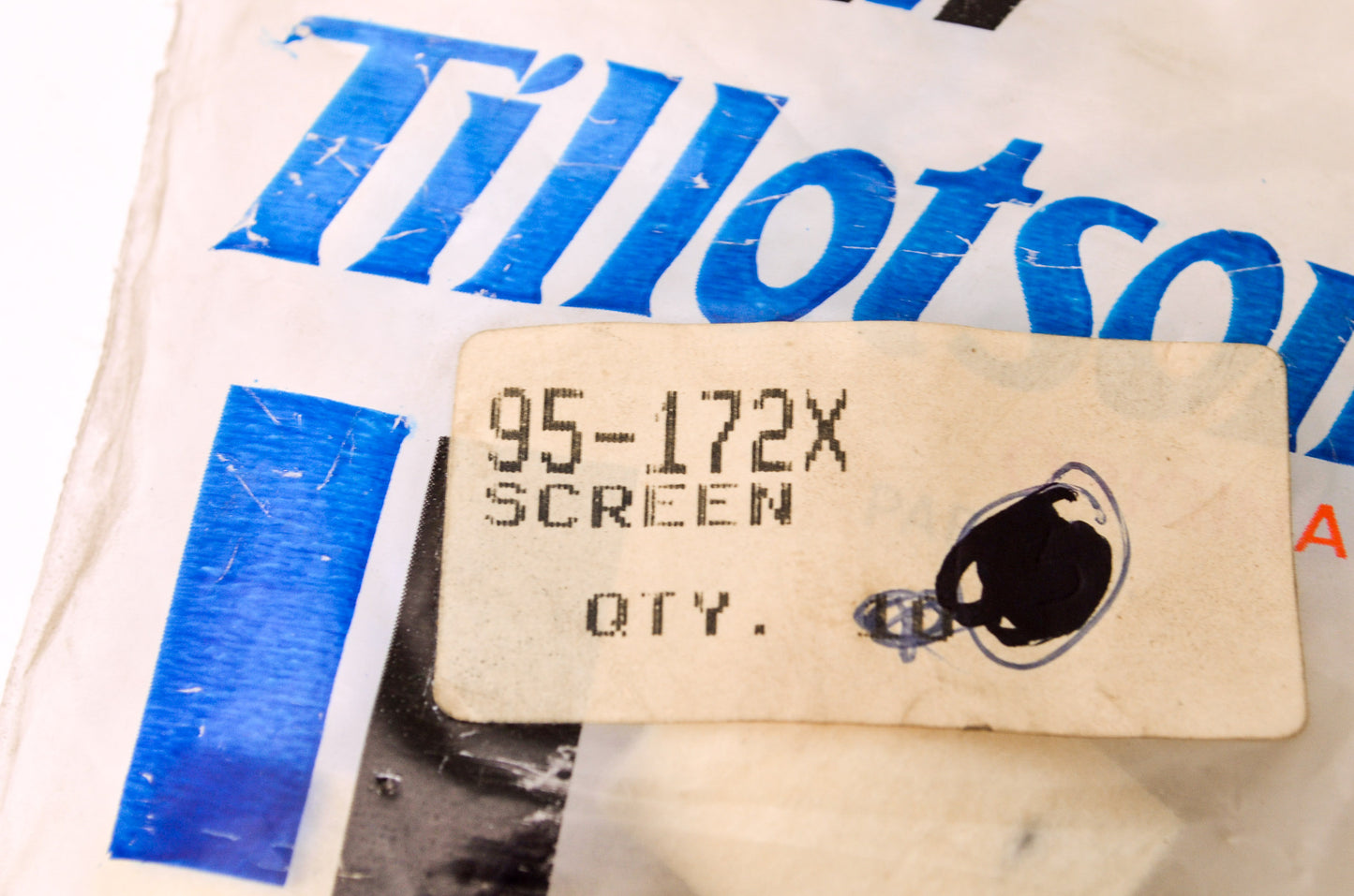 Tillotson 95-172X Fuel Filter Screen NOS