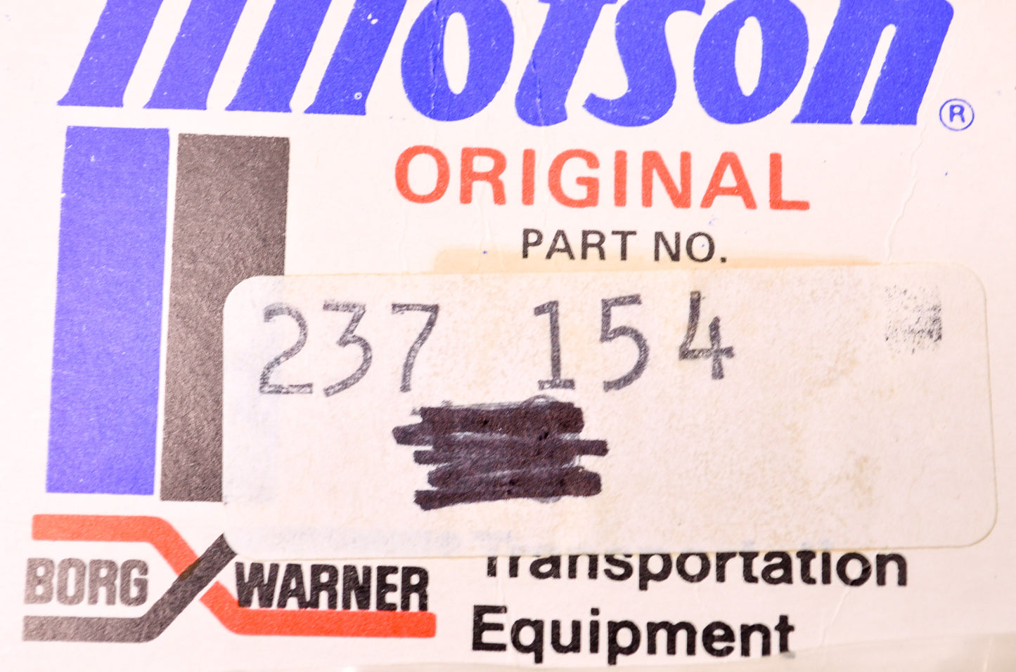 Tillotson 237-154, 237154 Pump Diaphragm NOS