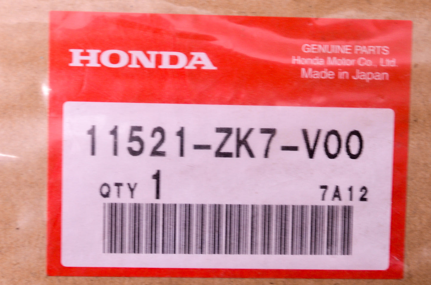 OEM Honda 11521-ZK7-V00 Chain Case Cover Packing NOS