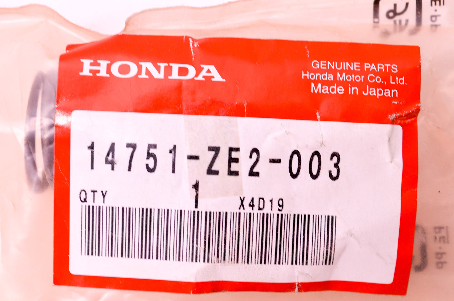 OEM Honda 14751-ZE2-003 Valve Spring NOS