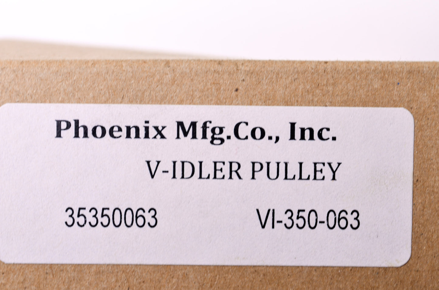 Phoenix 35350063, VI-350-063 V Belt Pulley NOS