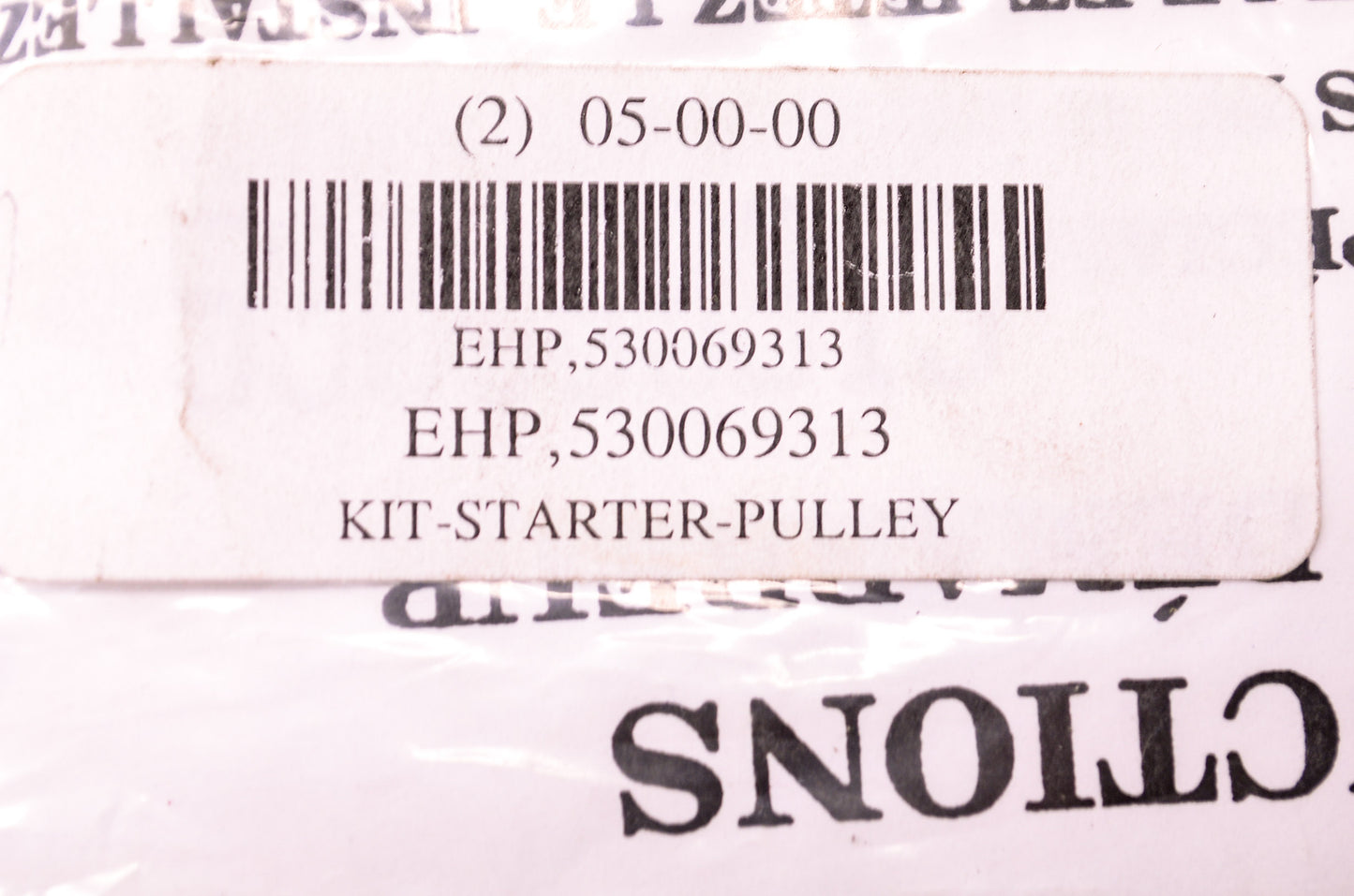 New AYP 530069313 Starter Pulley Kit NOS