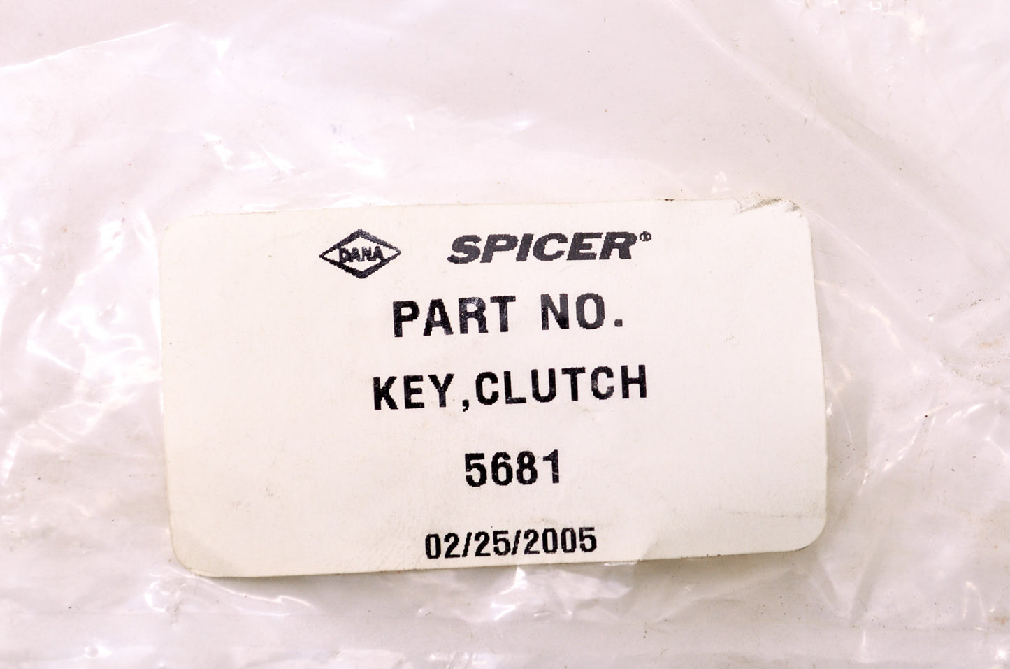 New Spicer Clutch Key NOS